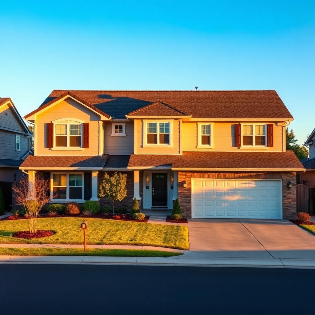 Craftsman-style home with newly installed premium roof